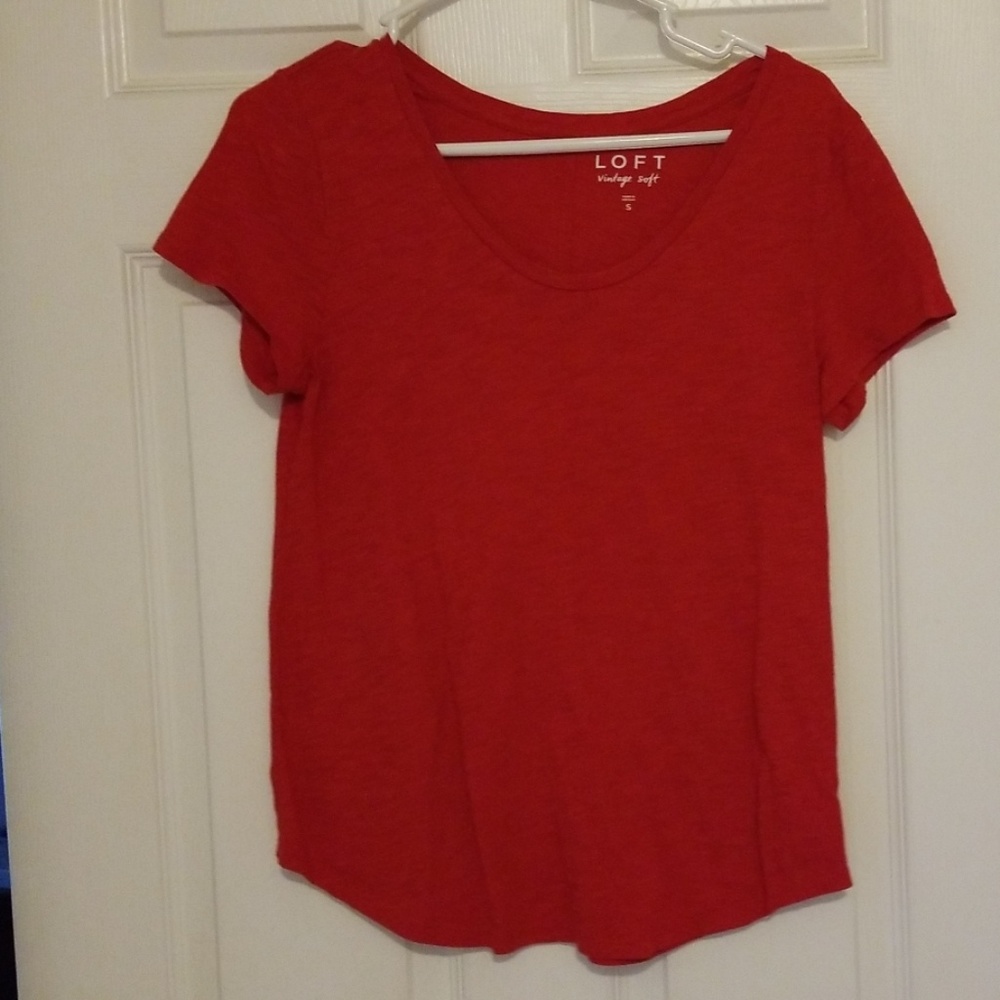 Red short  sleeve tee